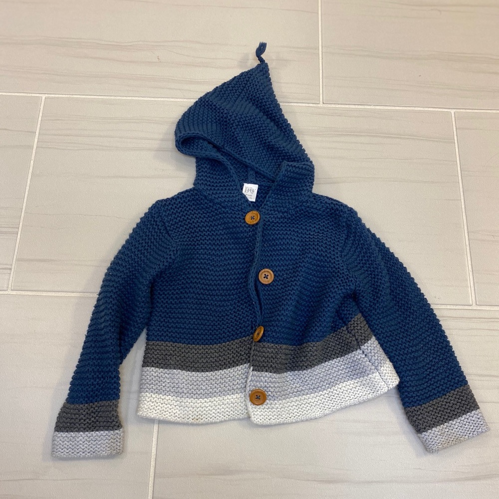 Nordstrom Baby knit hooded sweater jacket